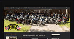 Desktop Screenshot of mosten-mc.dk